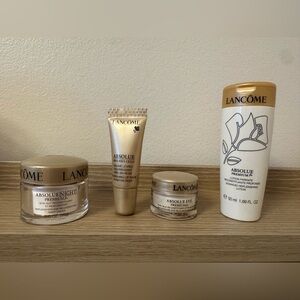 Lancome Absolue Skincare Collection - Gold and White